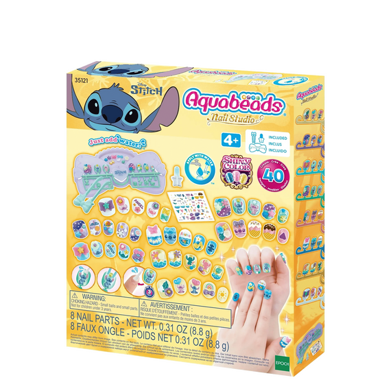 Aquabeads – Stitch Nail Designer Kit (35121) / Toys
