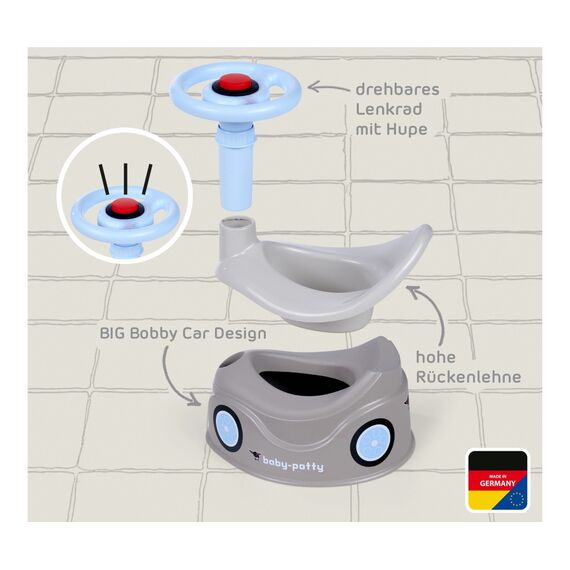 BIG - Baby Potty, Grey (800054801) / Baby and Children