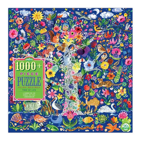 eeBoo - Puzzle - Tree of Life, 1000 pc (EPZTTOL) / Toys