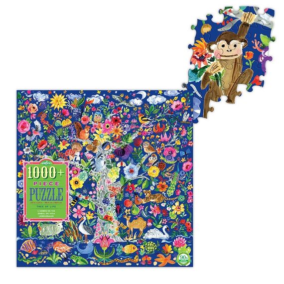 eeBoo - Puzzle - Tree of Life, 1000 pc (EPZTTOL) / Toys