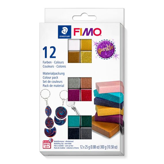 FIMO – Effect Set Sparkling (8013 C12-4) / Toys