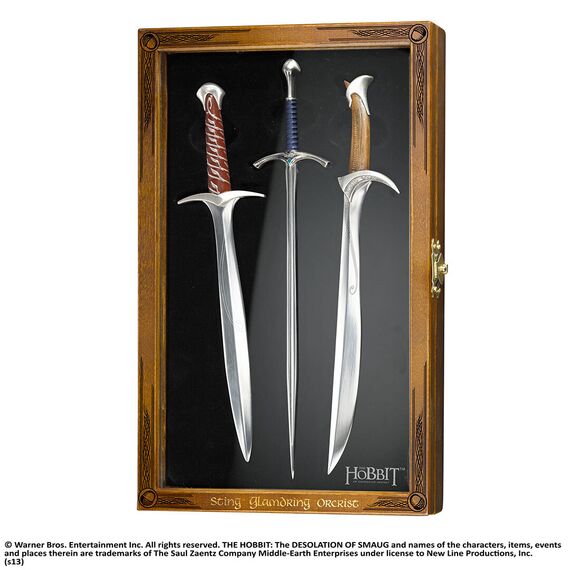 Noble Collection - The Hobbit - Set of 3 Letter Openers / Fan Shop and Merchandise - Various - Various - Techbox