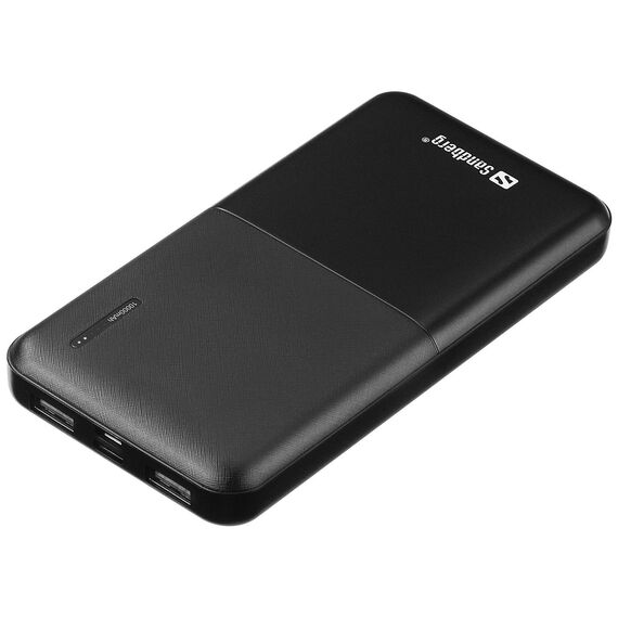 Sandberg - Saver Power Bank 10.000 mAh Black / Electronics