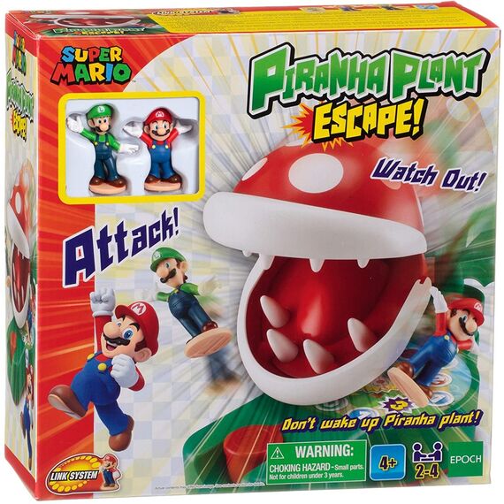 Super Mario -  Piranha Plant Escape! / Toys