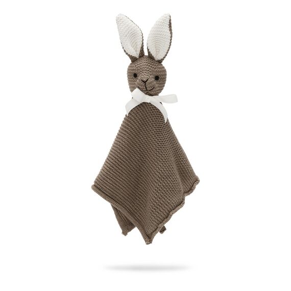 Vanilla Copenhagen - Cuddle Cloth Rabbit - Wood - 30 x 30 cm (CUDR8924) / Baby and Children