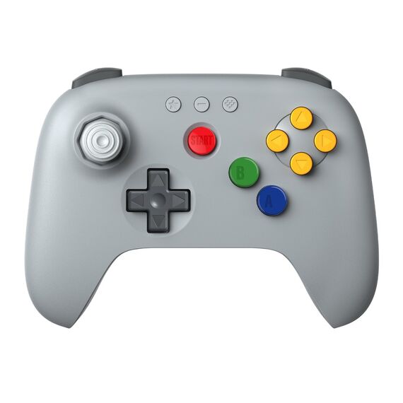 8Bitdo - 64 Wireless 2.4G Controller - Grey / PC | Techbox
