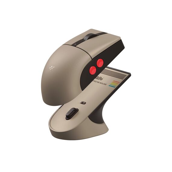 8Bitdo - Retro R8 Mouse C64 Edition - Grey / Computers
