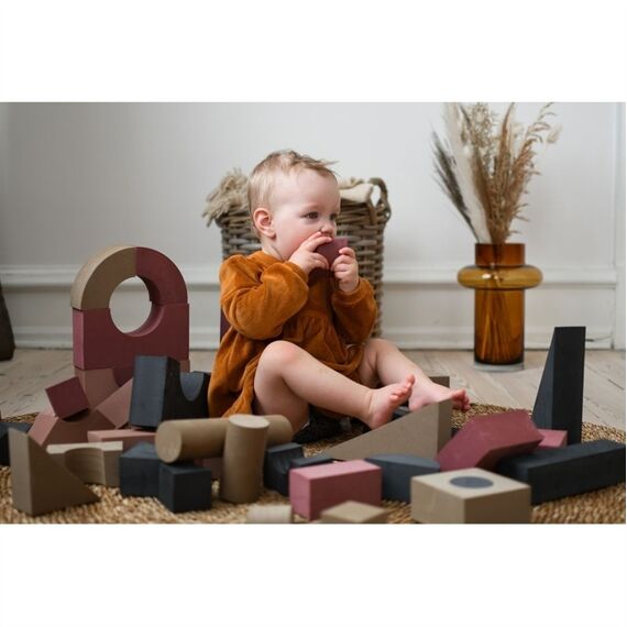 BabyTrold - Foam building blocks - Sand (18-49SA) / Toys