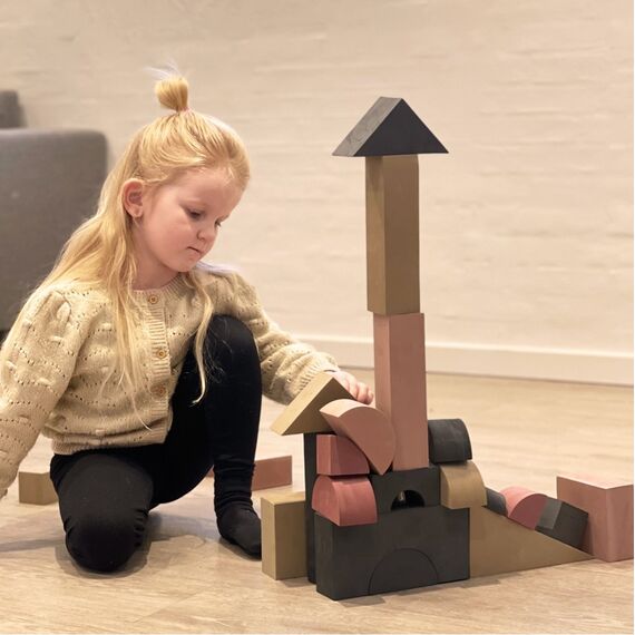 BabyTrold - Foam building blocks - Sand (18-49SA) / Toys