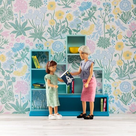 Lundby - Bookshelf Set (18293) / Toys