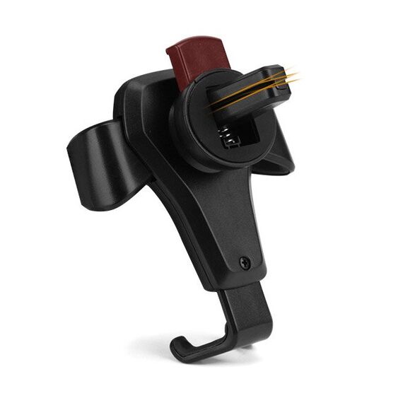 Car Holder H01 Black gravity car holder for the ventilation grille | Techbox