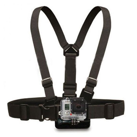 Chest Mount - Chest Harness for GoPro SJCAM Sports Cameras - Black | Techbox