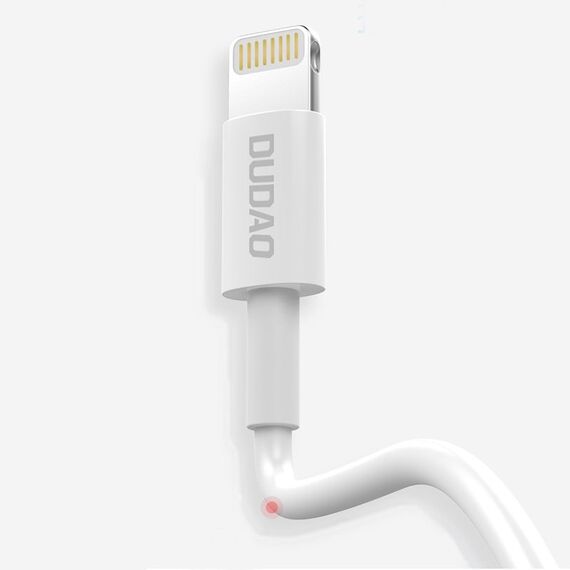 Dudao cable USB / Lightning 3A 1m white (L1L white) | Techbox