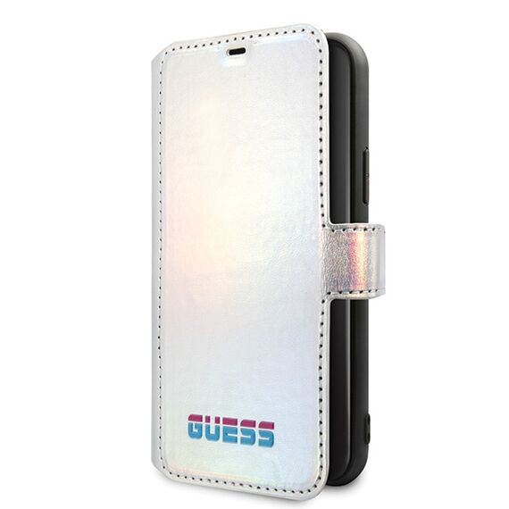 Etui Guess GUFLBKN58BLD iPhone 11 Pro srebrny/silver book Iridescent - Apple Cases - Cases - Techbox