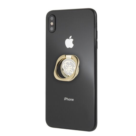 Guess Ring stand GURSEQGWH złoto-biały /gold & white 4G - Smartphone Accessories - Cables & Accessories - Techbox