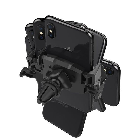 Spigen Click.R Car Air Vent Holder - Black | Techbox