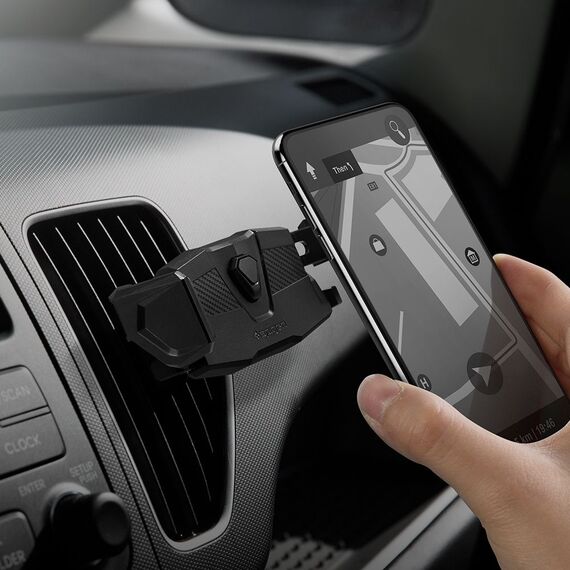 Spigen Click.R Car Air Vent Holder - Black | Techbox