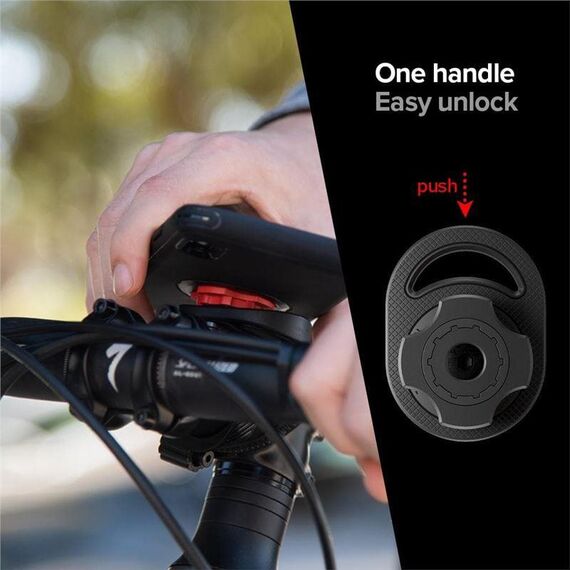 SPIGEN GEARLOCK MS100 HANDLEBAR BIKE MOUNT - Smartphone Holders - Smartphones - Techbox