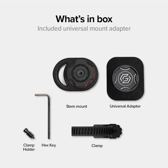 SPIGEN GEARLOCK MS100 HANDLEBAR BIKE MOUNT - Smartphone Holders - Smartphones - Techbox