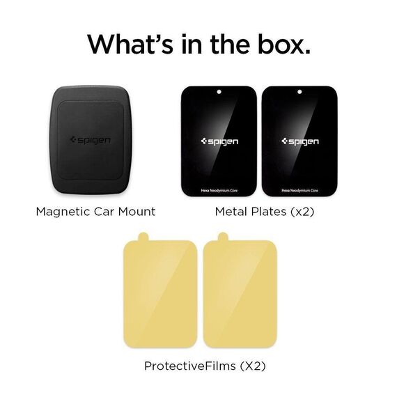 Spigen H12 VENT MAGNETIC CAR MOUNT HOLDER - Smartphone Holders - Smartphones - Techbox