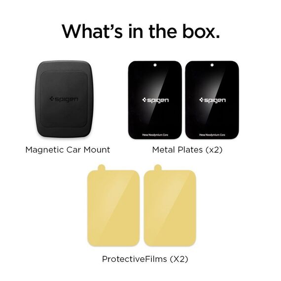 Spigen H12 VENT MAGNETIC CAR MOUNT HOLDER - Smartphone Holders - Smartphones - Techbox