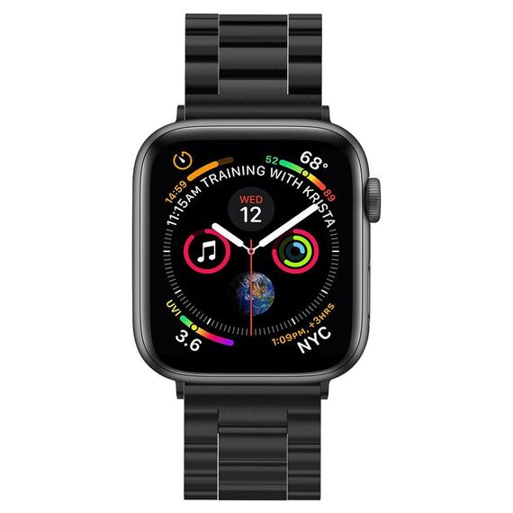 Spigen Modern Fit Band for Apple Watch 4 / 5 / 6 / 7 / 8 / SE / Ultra (42/44/45/49 mm) - Black | Techbox