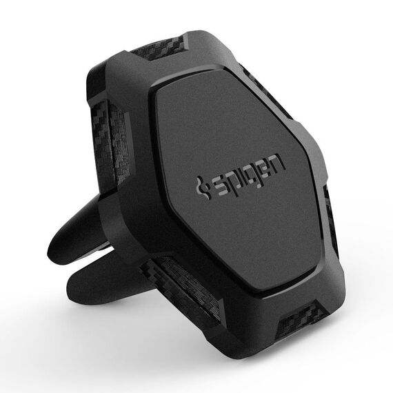Spigen QS11 Magnetic Car Air Vent Phone Holder - Black | Techbox