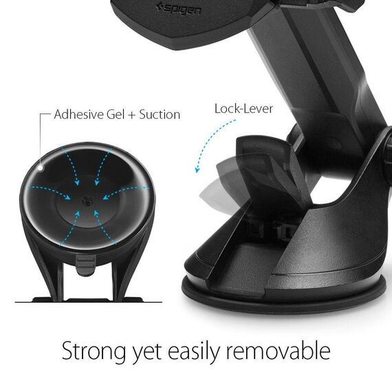 Spigen TS35 Car Cockpit Phone Holder - Black | Techbox