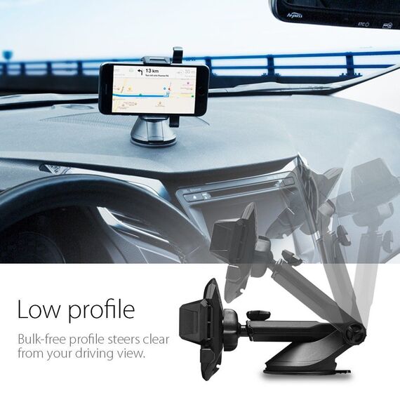 Spigen TS35 Car Cockpit Phone Holder - Black | Techbox