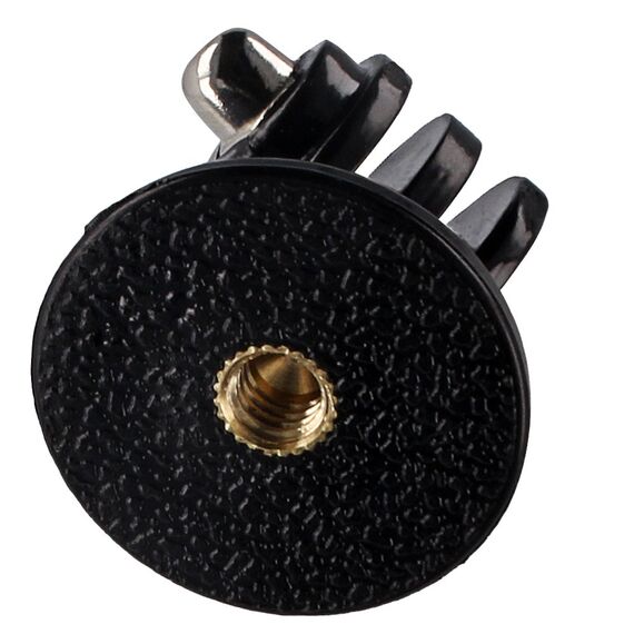 Sports Camera Mount with GoPro Tripod Mount - Black | Techbox