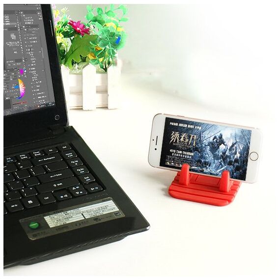 Universal car holder silicone phone stand nano pad black | Techbox