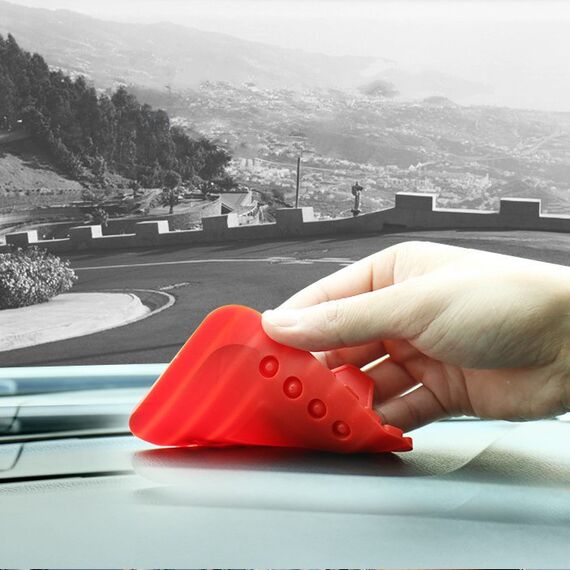 Universal car holder silicone phone stand nano pad black | Techbox