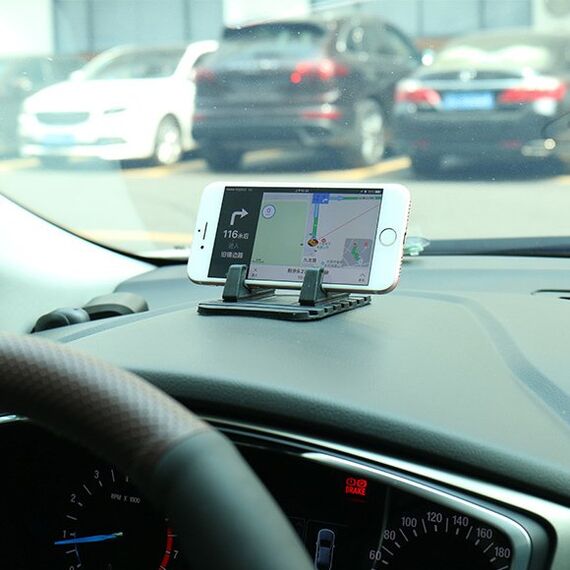 Universal car holder silicone phone stand nano pad black | Techbox