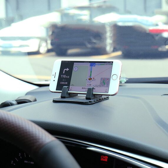 Universal car holder silicone phone stand nano pad black | Techbox