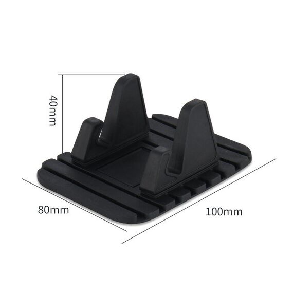 Universal car holder silicone phone stand nano pad black | Techbox