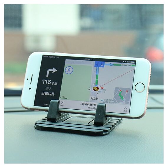 Universal car holder silicone phone stand nano pad black | Techbox
