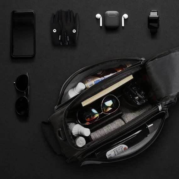 Wozinsky bike carrier bag with shoulder strap 13l black (WBB1BK) - Smartphone Holders - Smartphones - Techbox
