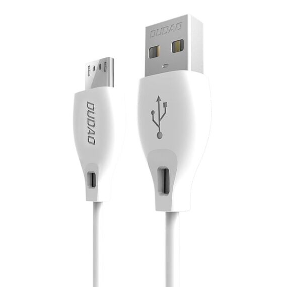 Dudao cable micro USB cable 2.4A 2m white (L4M 2m white) | Techbox