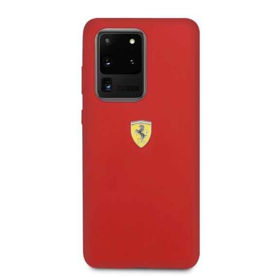 Ferrari Hardcase FESSIHCS69RE S20 Ultra G988 czerwony/red Silicone - Samsung Cases - Cases - Techbox