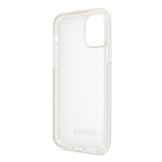 Guess GUHCN58PCGLSI iPhone 11 Pro srebrny/silver hard case Glitter - Apple Cases - Cases - Techbox