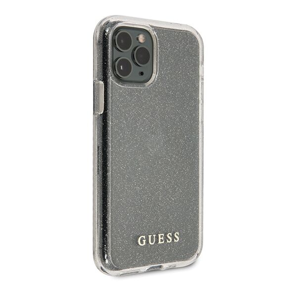 Guess GUHCN58PCGLSI iPhone 11 Pro srebrny/silver hard case Glitter - Apple Cases - Cases - Techbox