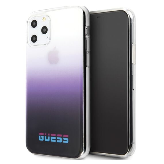 Guess GUHCN65DGCPU iPhone 11 Pro Max purpurowy/gradient purple hard case California - Apple Cases - Cases - Techbox