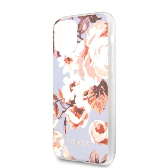 Guess GUHCN65IMLFL02 iPhone 11 Pro Max liliowy/lilac NΒ°2 Flower Collection - Apple Cases - Cases - Techbox