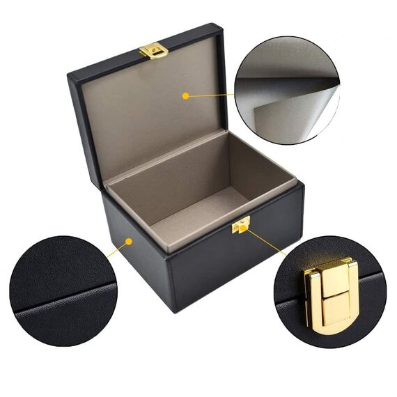 Signal blocking chest Radio blocking Faraday Box for car keys smartphone black - Uncategorized Screen Protection (2) - Screen & Camera Protection - Techbox