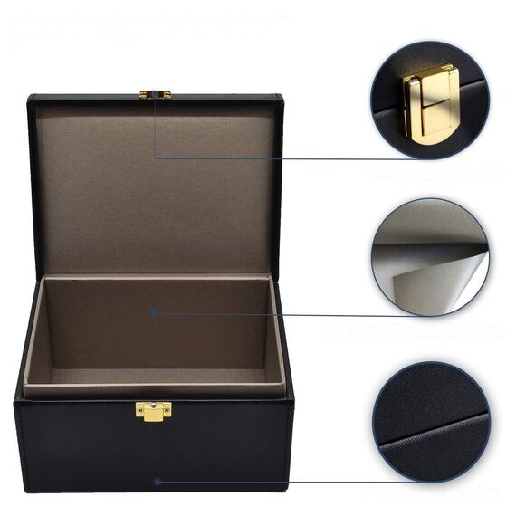 Signal blocking chest Radio blocking Faraday Box for car keys smartphone black - Uncategorized Screen Protection (2) - Screen & Camera Protection - Techbox