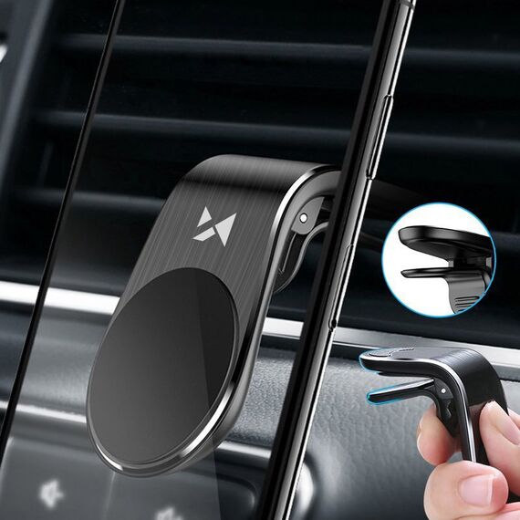 Wozinsky Magnetic Phone Holder for Air Vent, Black (WCH-02) | Techbox