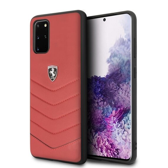 Ferrari Hardcase FEHQUHCS67RE S20+ G985 czerwony/red Heritage - Samsung Cases - Cases - Techbox
