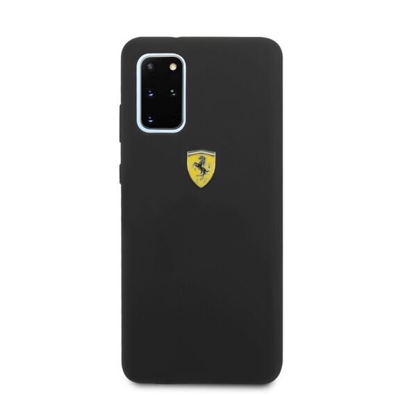 Ferrari Hardcase FESSIHCS67BK S20+ G985 czarny/black Silicone - Samsung Cases - Cases - Techbox