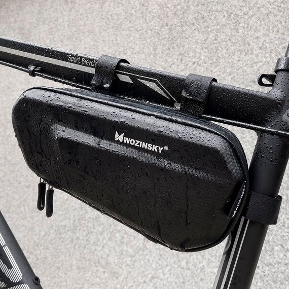 Wozinsky bike frame bag 1.5l black (WBB10BK) - Smartphone Holders - Smartphones - Techbox