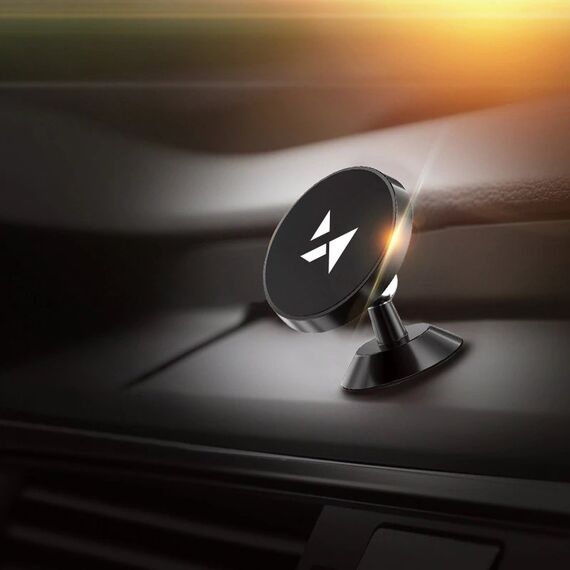 Wozinsky Magnetic Car Mount for Dashboard 360 Self-Adhesive Black (WMH-05) | Techbox